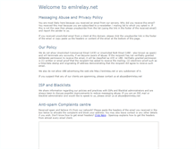Tablet Screenshot of emlrelay.net